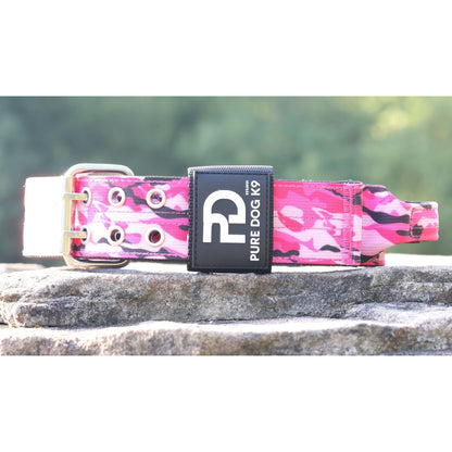 5cm Sport Collar Pink Camo - Pet Supplier Store