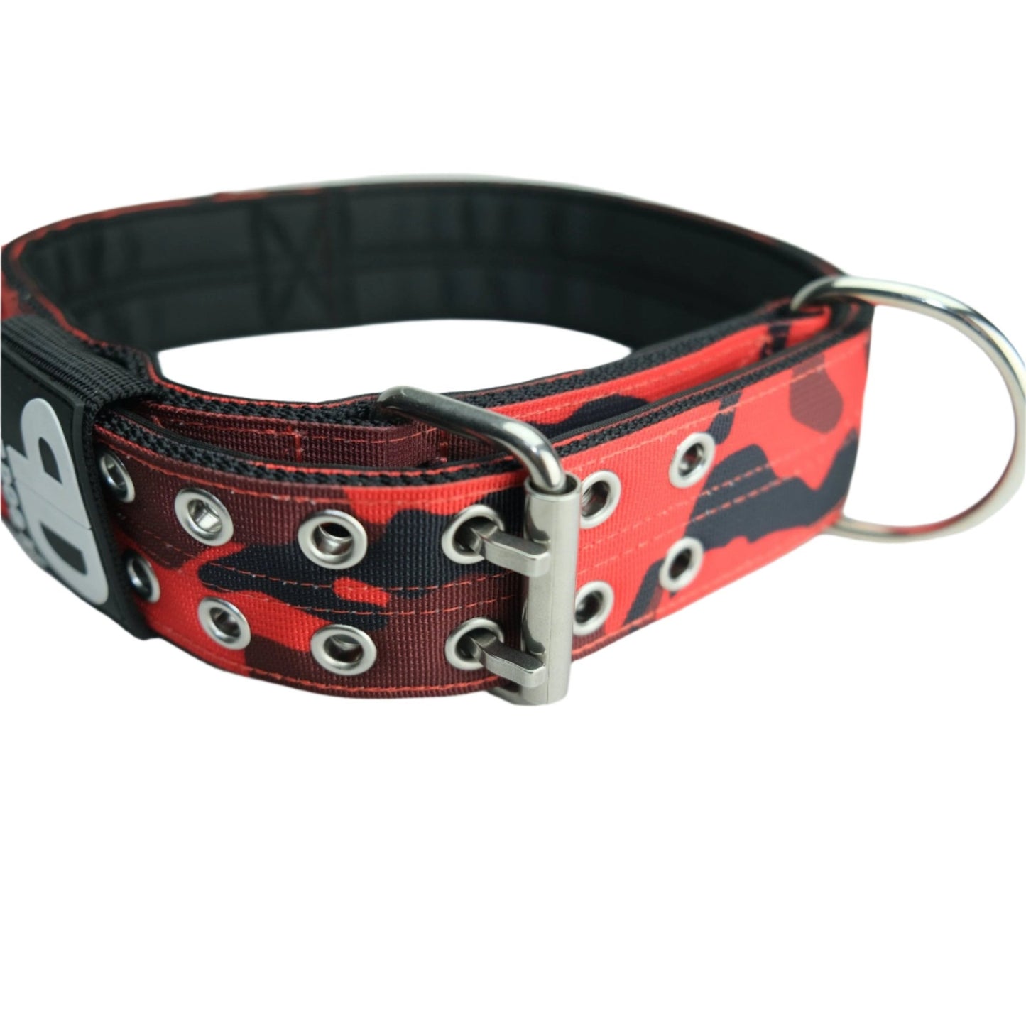 5cm Sport Collar Red Camo - Pet Supplier Store