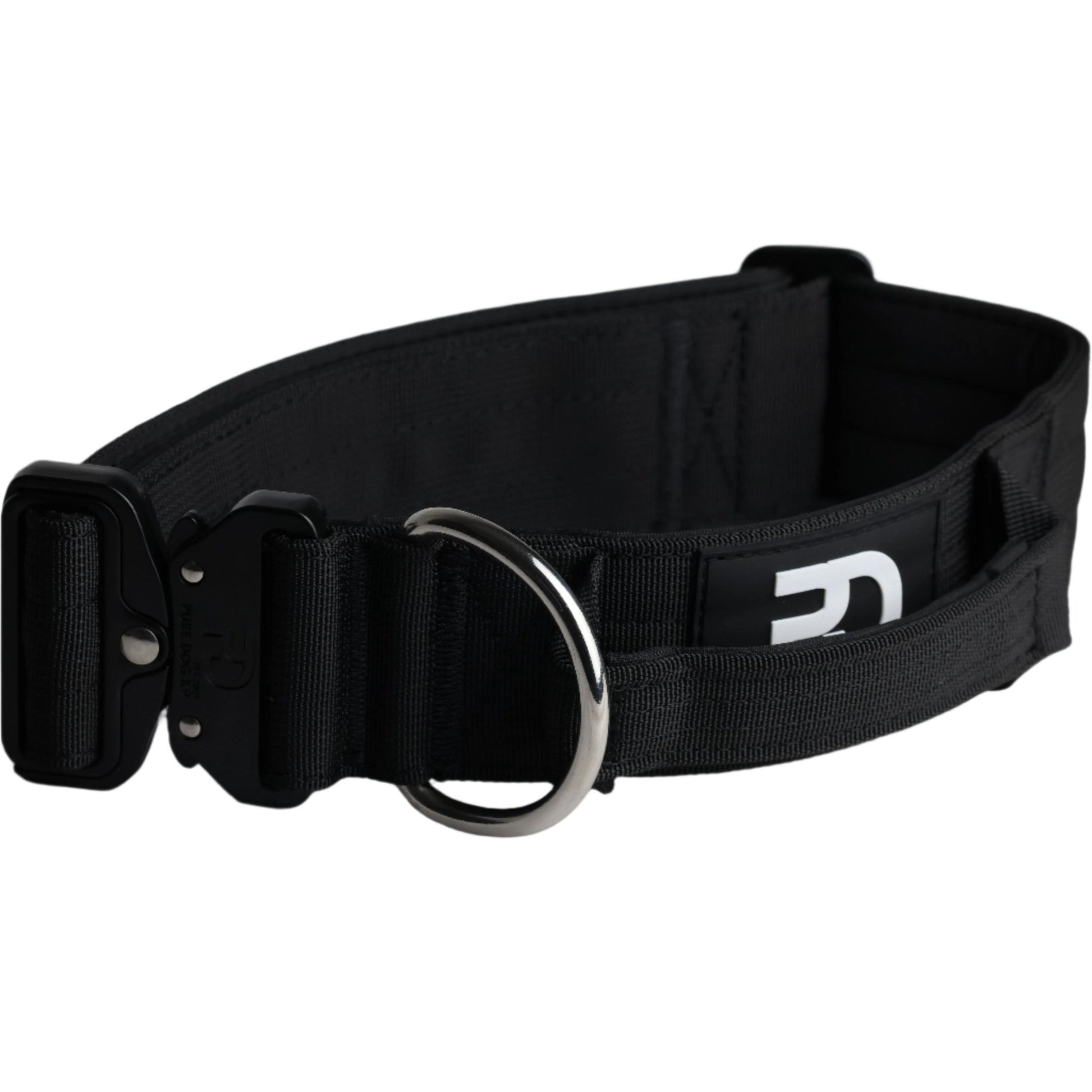 5cm Tactical Collar Black - Pet Supplier Store