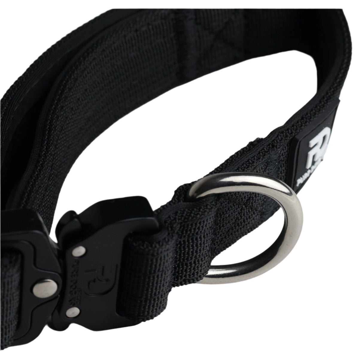 5cm Tactical Collar Black - Pet Supplier Store