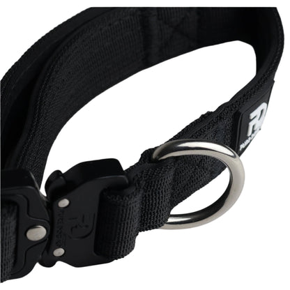 5cm Tactical Collar Black - Pet Supplier Store