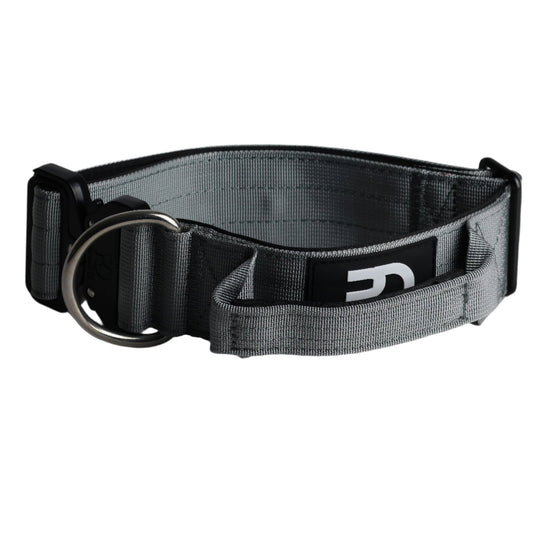 5cm Tactical Collar Grey - Pet Supplier Store