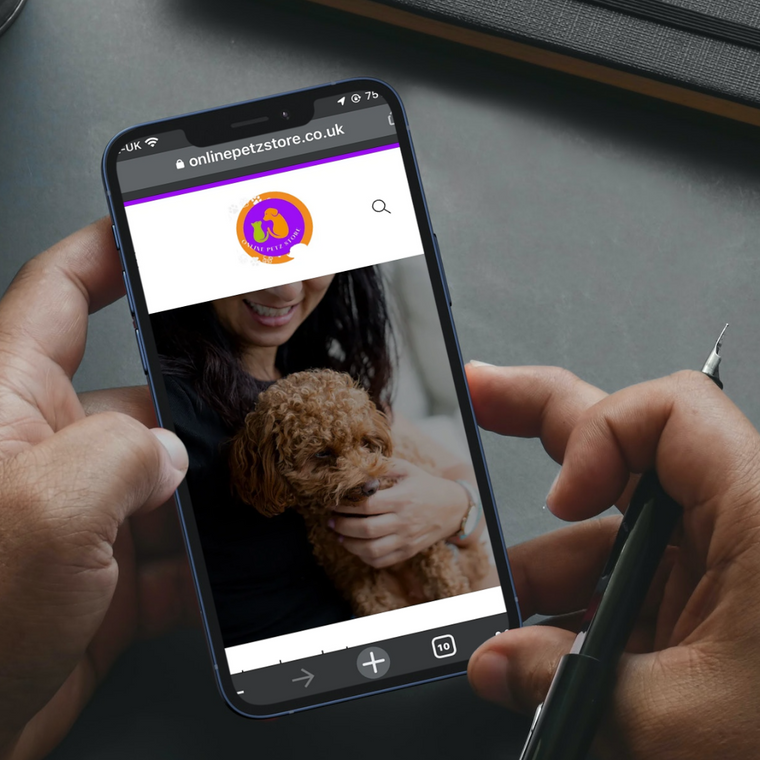 person holding a phone with a picture on it