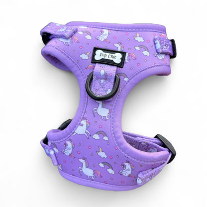 Daydreams & Unicorns XXS Step-In Adjustable Harness – Magical Comfort for Tiny Pups & Puppies