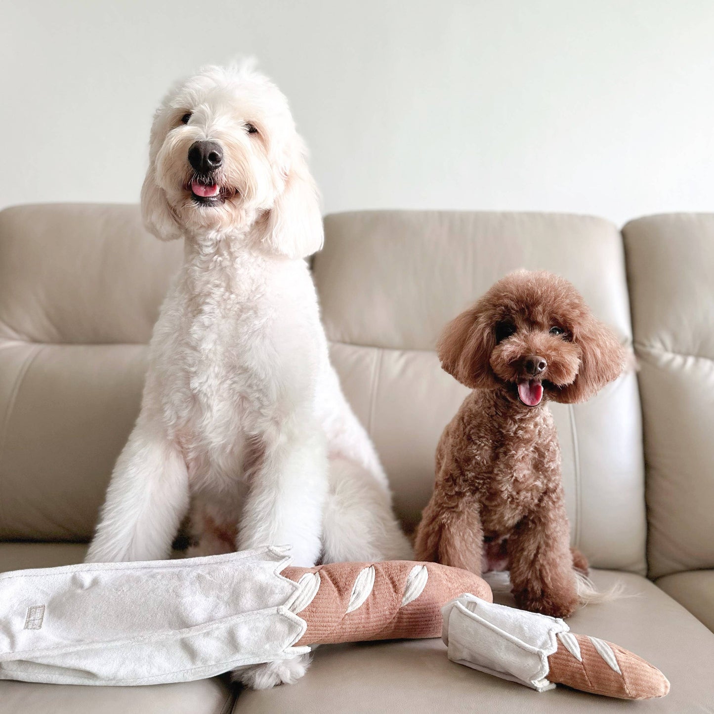 Mini Baguette enrichment dog toy
