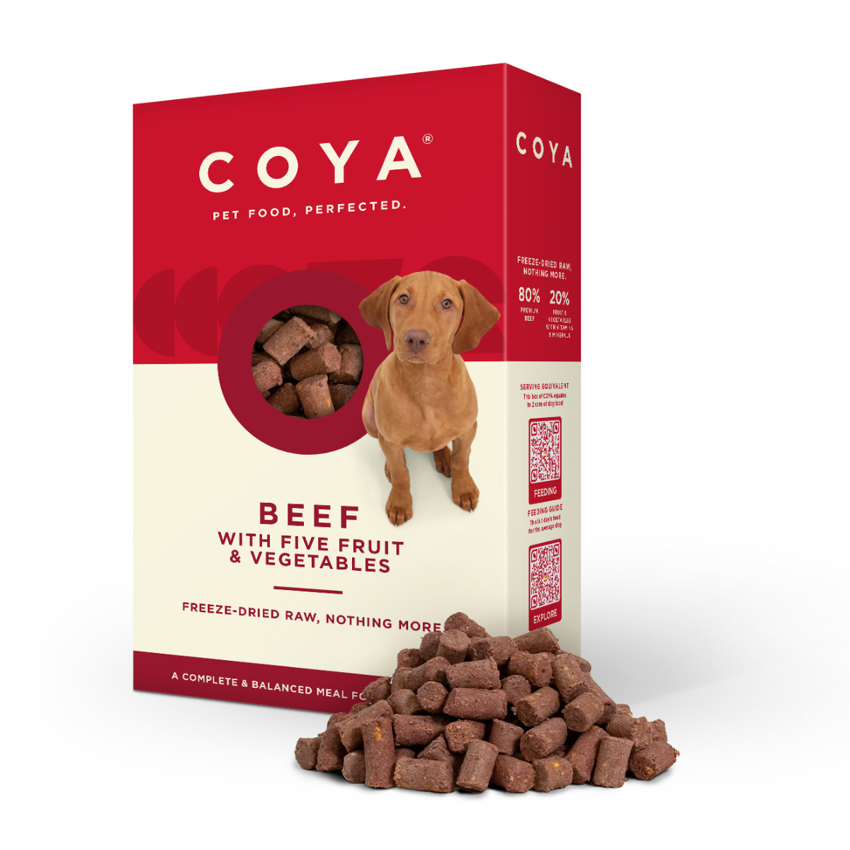COYA Complete Raw Dog Food 150g – Hypoallergenic, Grain-Free & High-Protein