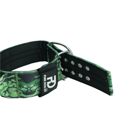 7cm Sport Collar Green Camo - Pet Supplier Store