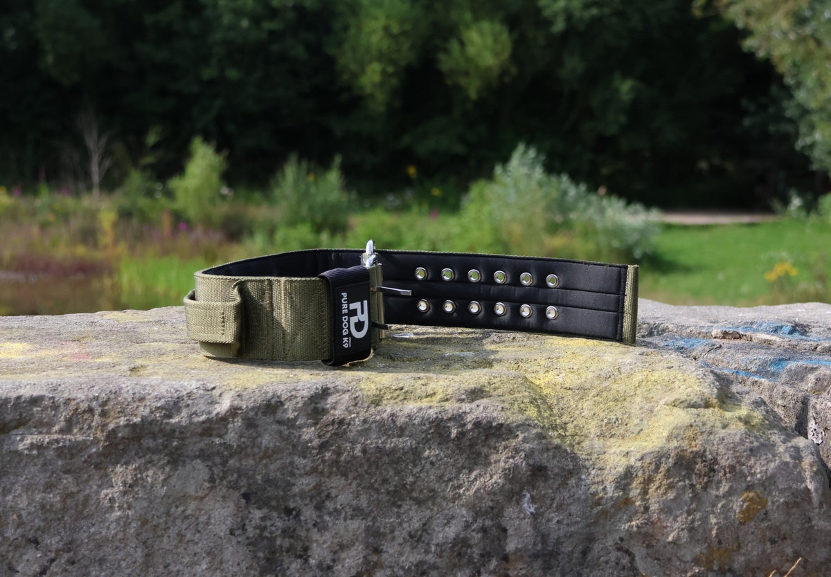 7cm Sport Collar Khaki - Pet Supplier Store