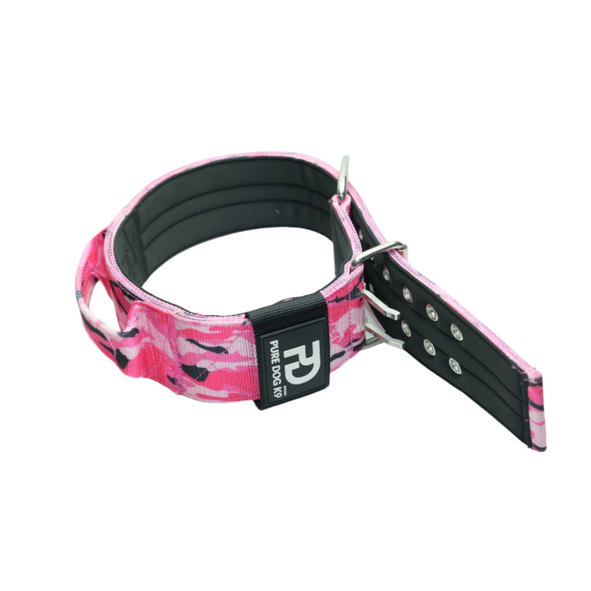 7cm Sport Collar Pink Camo - Pet Supplier Store