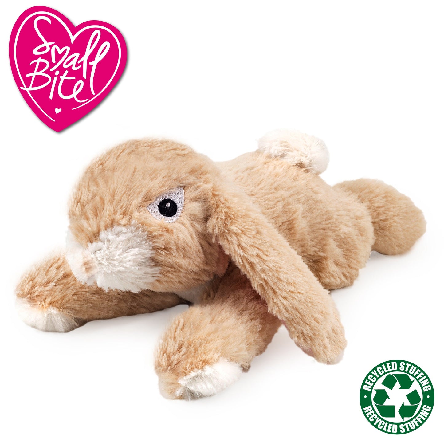 Ancol Small Bite Soft Plush Rabbit Dog Toy