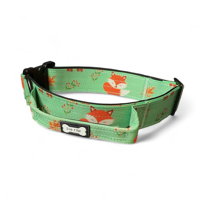 Inquisitive Fox Tactical Dog Collar (L–XL) – Heavy-Duty Strength Meets Bold Style