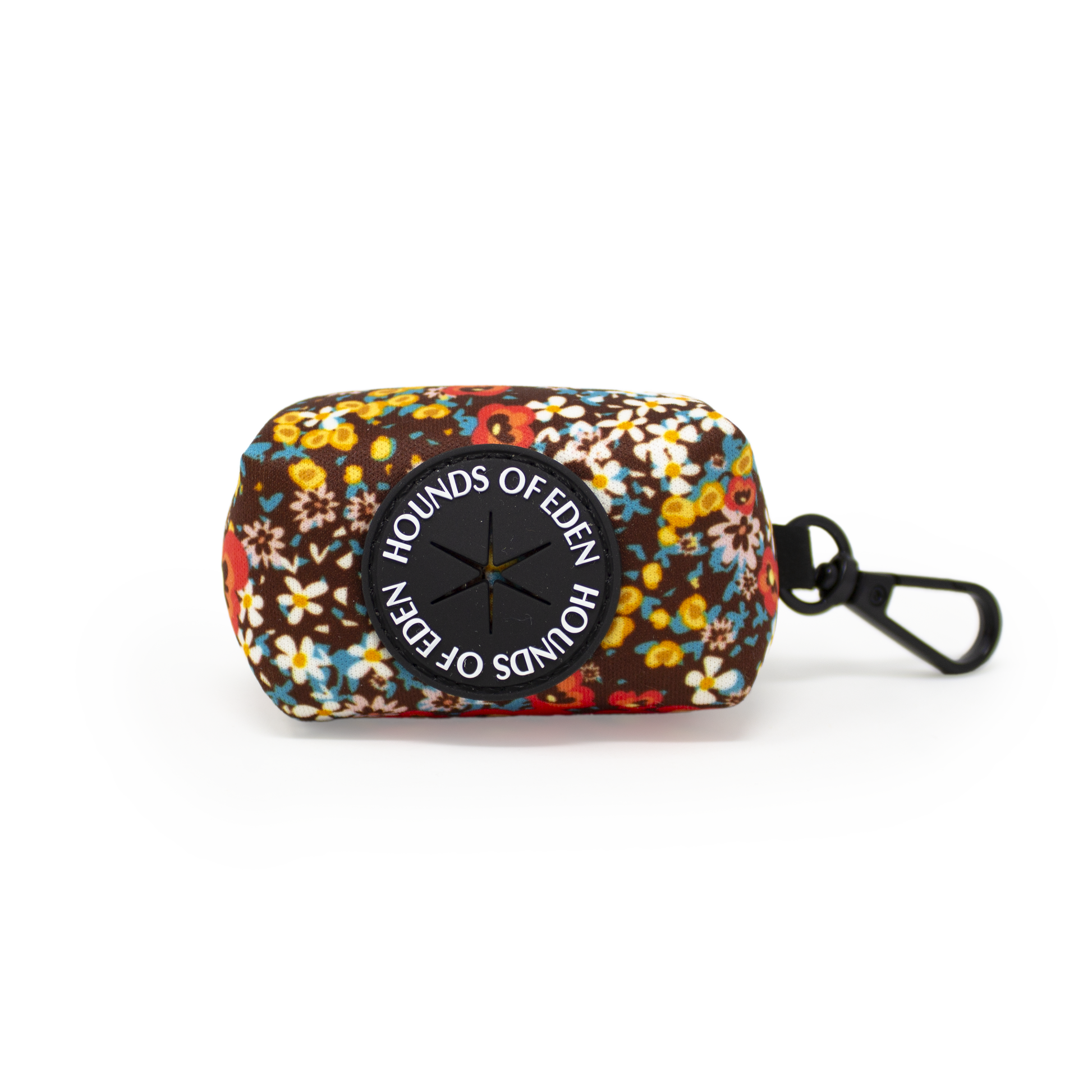 Retro Bloom Design Poop Bag Holder