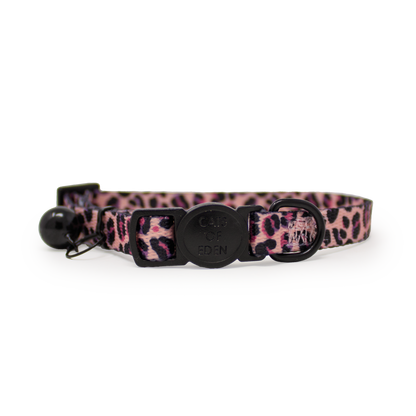 Blushing Leopard - Cat Collar, One Size