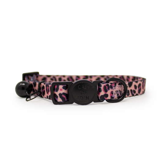Blushing Leopard - Cat Collar, One Size