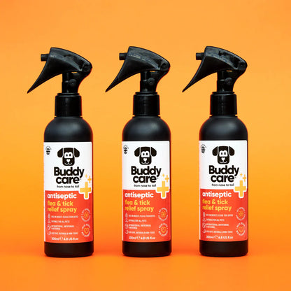 Buddy Care Pet Antiseptic Flea & Tick Relief Spray