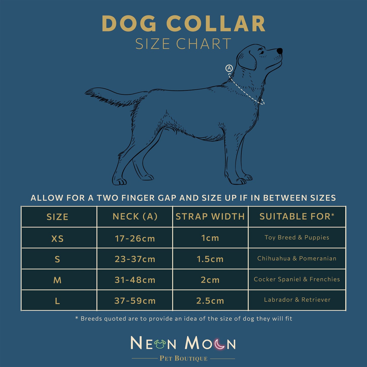 The Luna Dog Collar