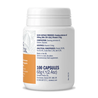Dorwest Evening Primrose Oil for Dogs & Cats | Natural Skin & Hormone Support