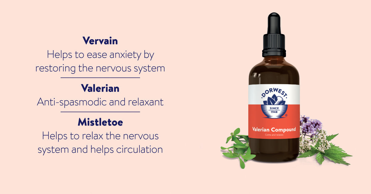 Dorwest Valerian Compound For Dogs And Cats 30ml