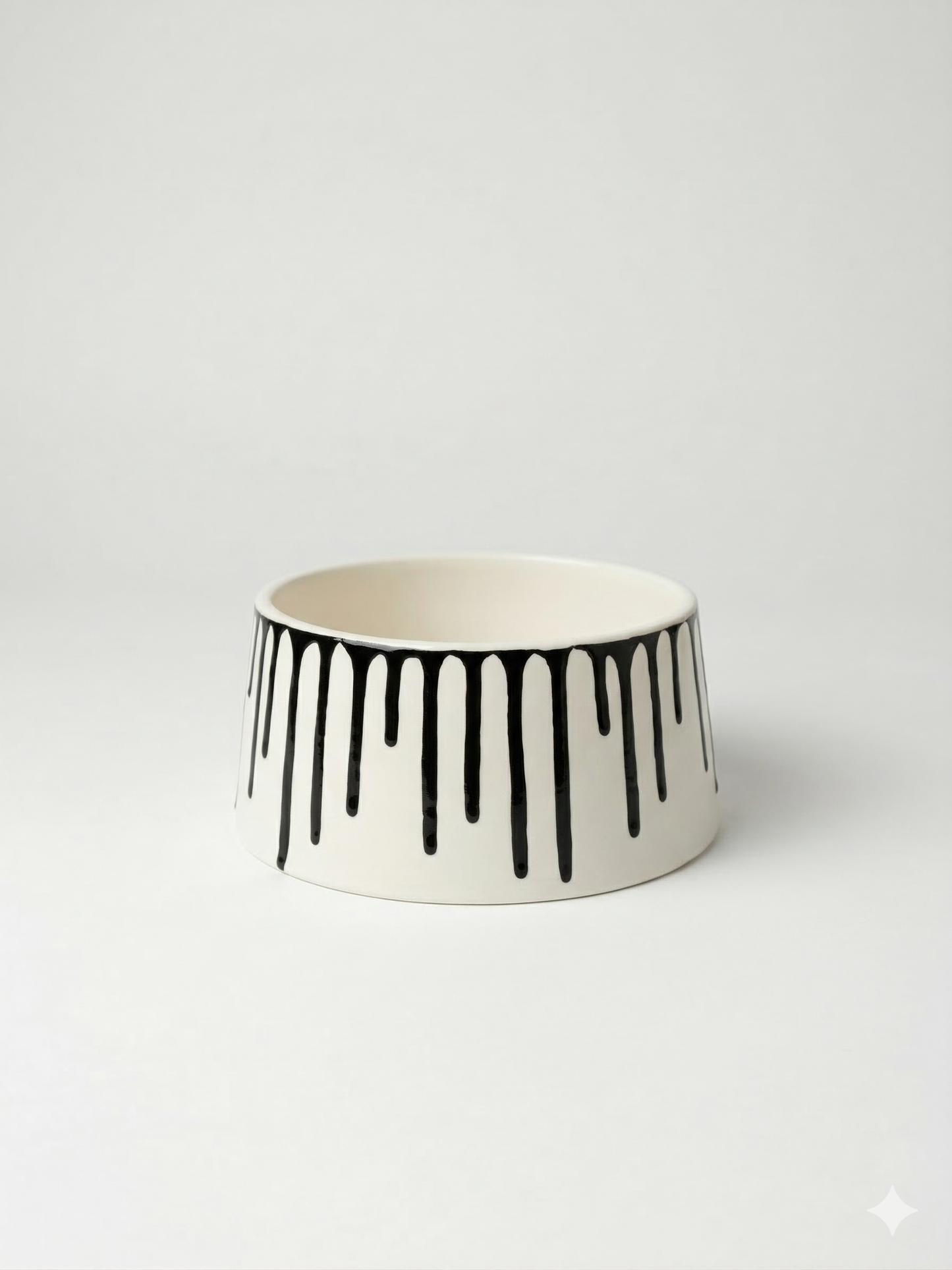 The Dog's Pollox Black Drip Bowl