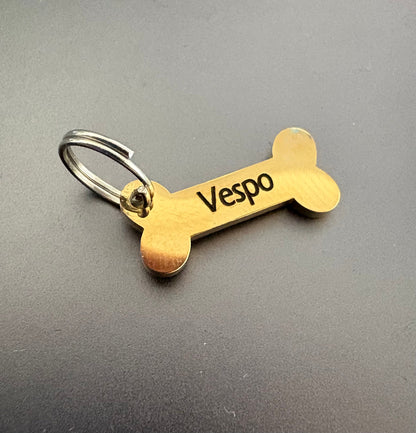 Engraved Dog Tags - Bones