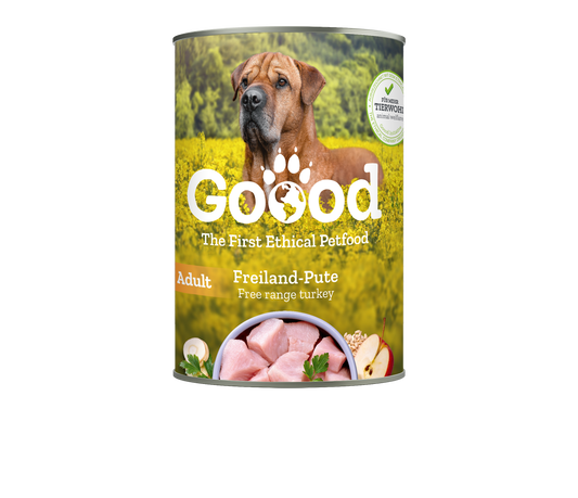 Free Range Turkey Wet Food for Adult Dogs 400g