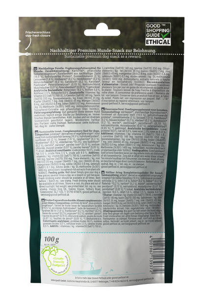 Adult Soft Gooodies - Sustainable Trout dog treats 100g