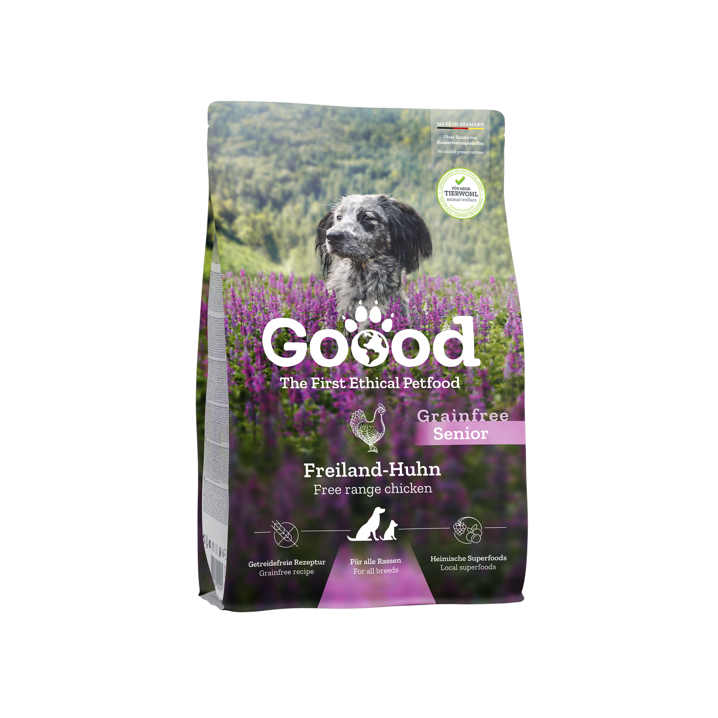Senior - Free Range Chicken & Sustainable Trout dog food
