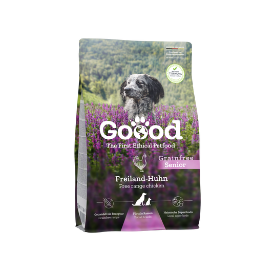 Senior - Free Range Chicken & Sustainable Trout dog food