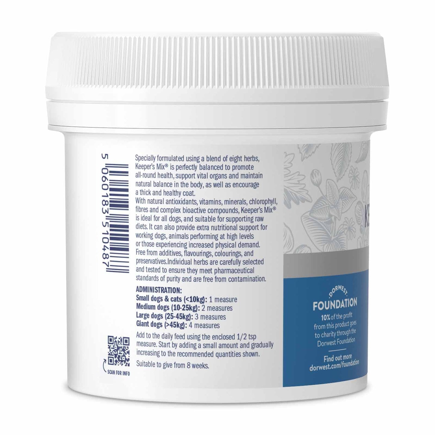 Dorwest Keeper's Mix® For Dogs And Cats 250g
