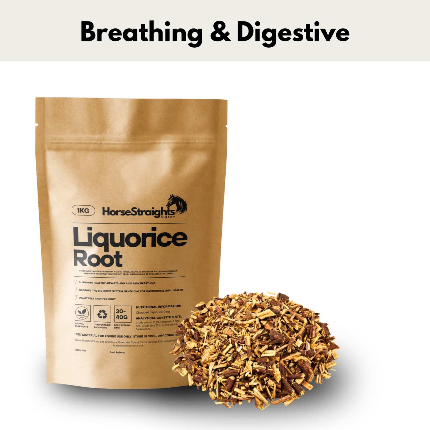 Chopped Liquorice Root