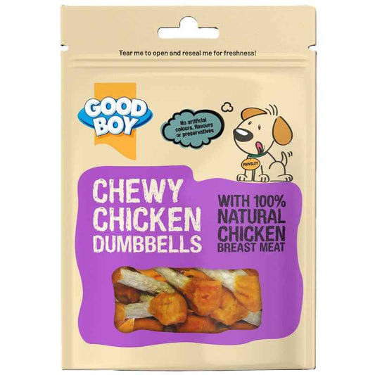 Good Boy Chewy Chicken Dumbbell 350g
