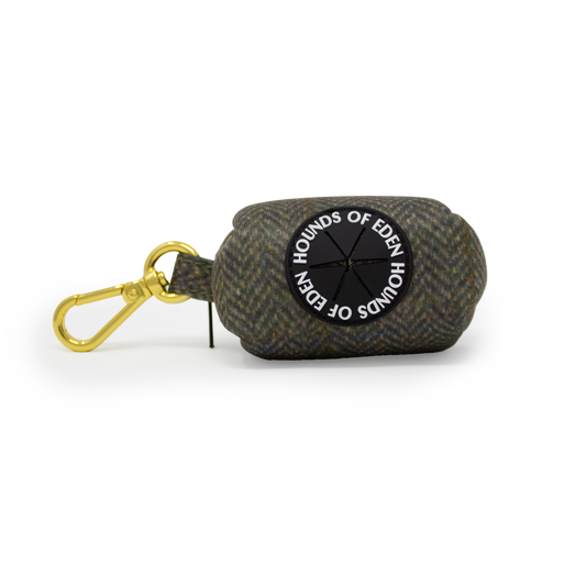 Max Tweed Effect Poop Bag Holder