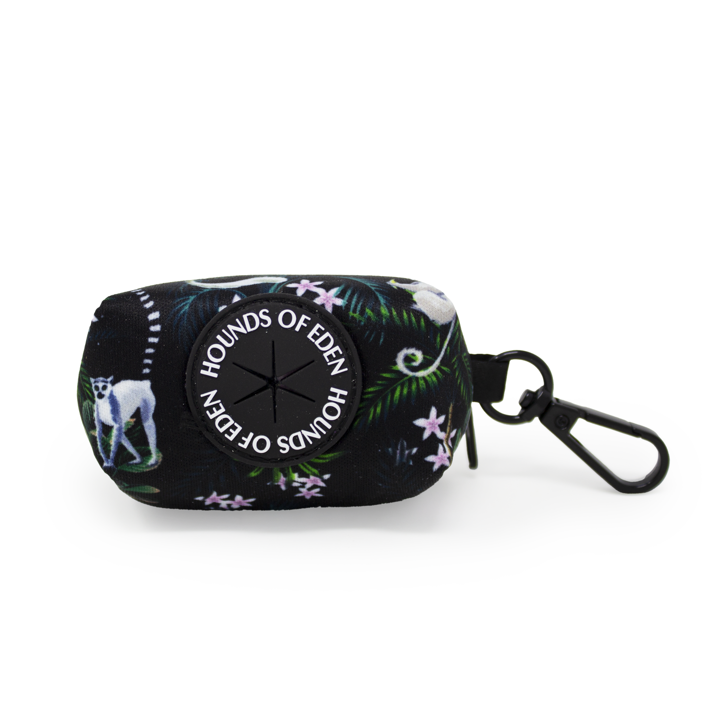 Midnight Madagascar Design Poop Bag Holder