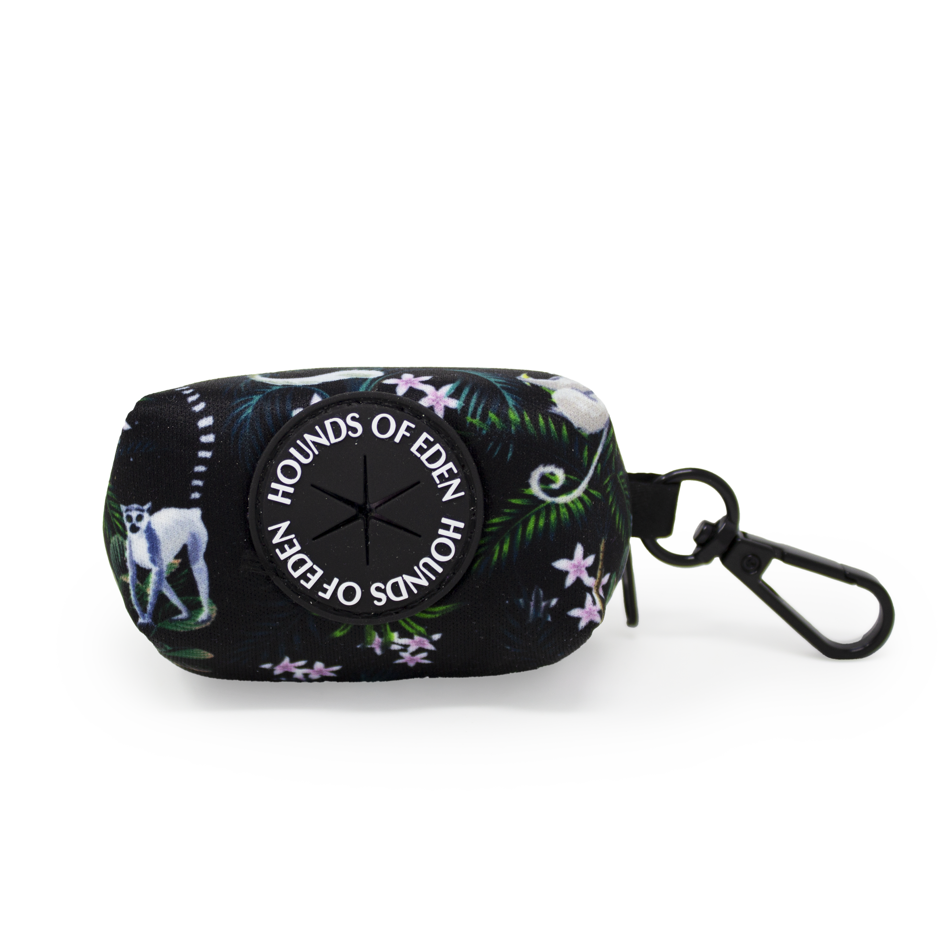 Midnight Madagascar Design Poop Bag Holder