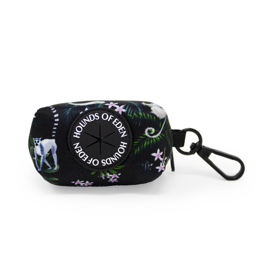 Midnight Madagascar Design Poop Bag Holder