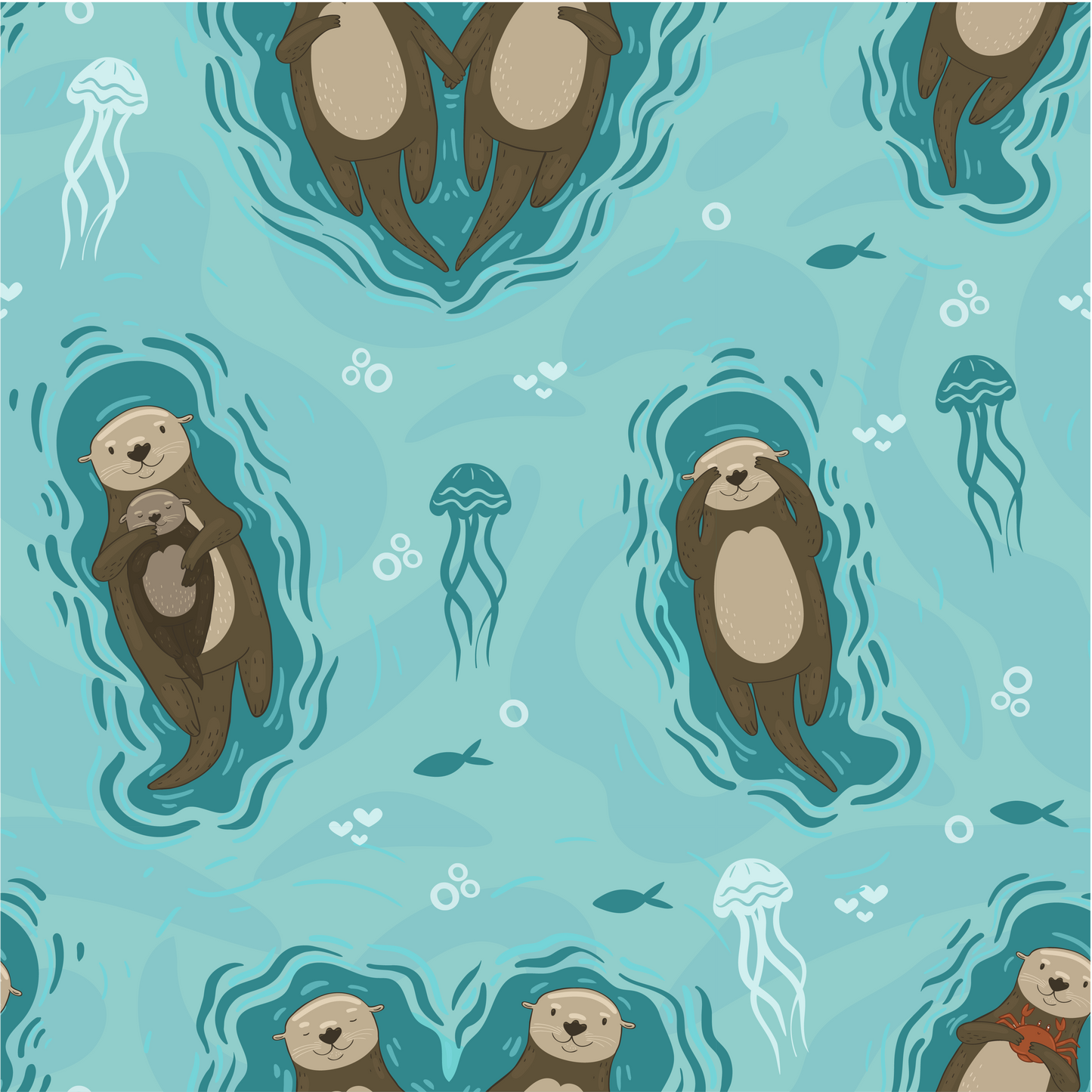 Otterly Lovely Dog Collar 🦦💙