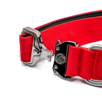 4cm Nylon BTactical™ Collar | Citrus Red