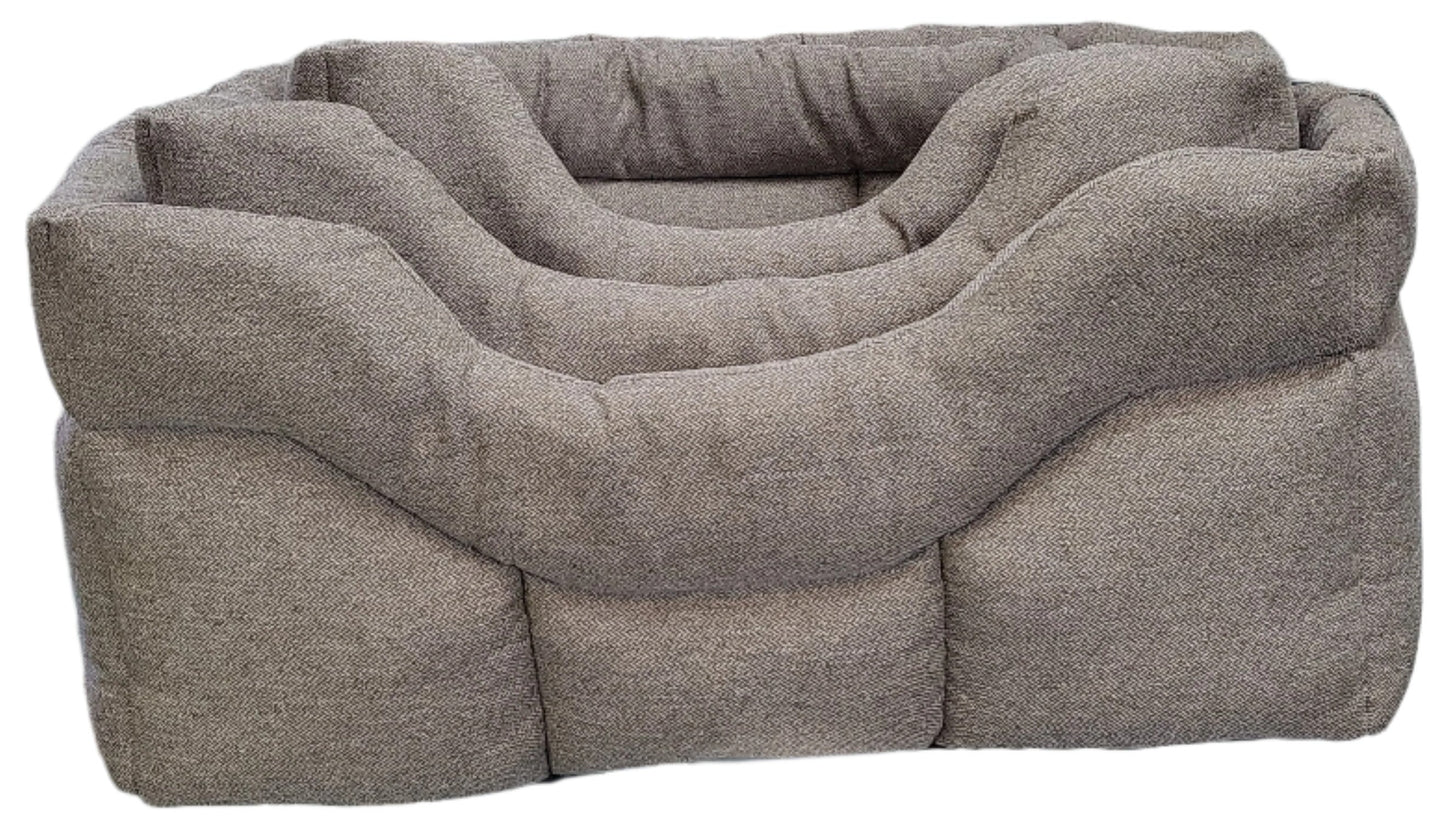 Premium Rectangular High Sided Orkney Tweed Beds