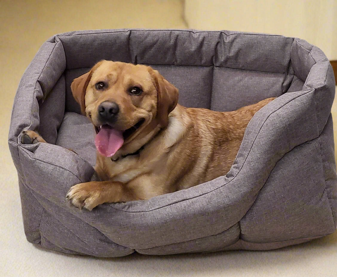 Country Dog Heavy Duty Rectangular High Sided Waterproof Dog Beds