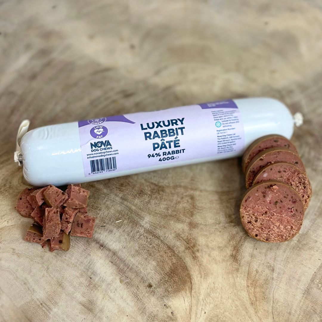 Paddock Farm Luxury Dog Pâté – 400g (Various Flavours)