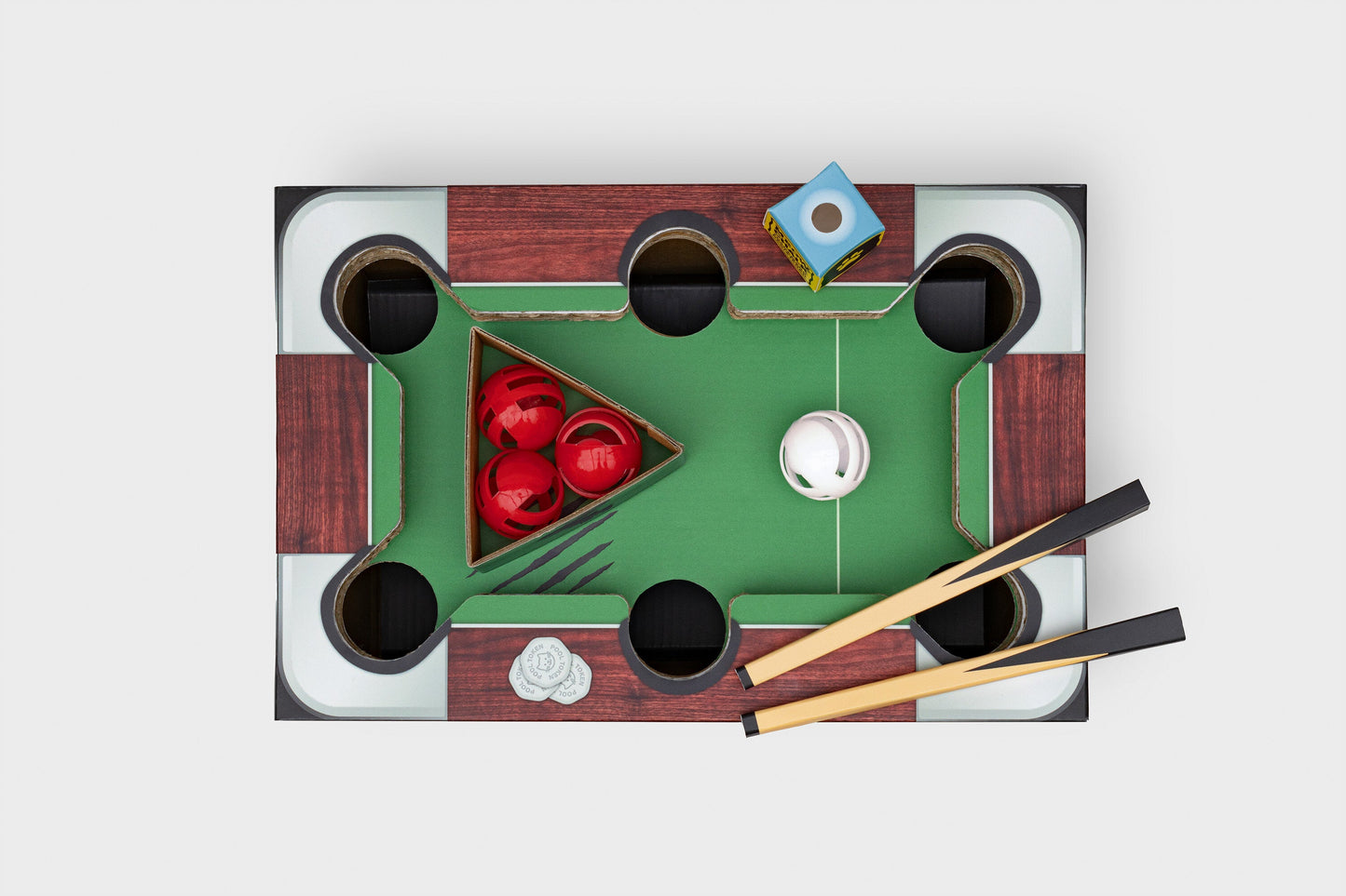 Cardboard Cat Pool Table Toy For Cats