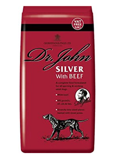 Dr John Silver Dog Food With Beef 15kg