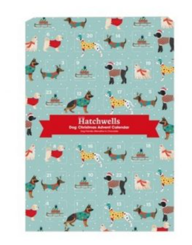 Hatchwells dog christmas advent calendar 70g