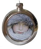 Personalised festive Christmas pet baubles