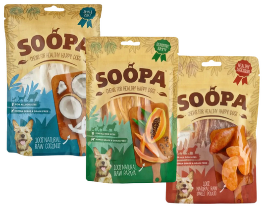 Soopa Natural Chew Dog Treats