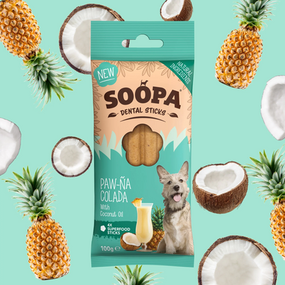 Soopa Dental Sticks - Superfood Dog Treats
