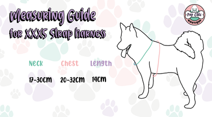 Otterly Lovely XXXS Puppy Harness – Ideal Harness for Puppies and Tiny Pets