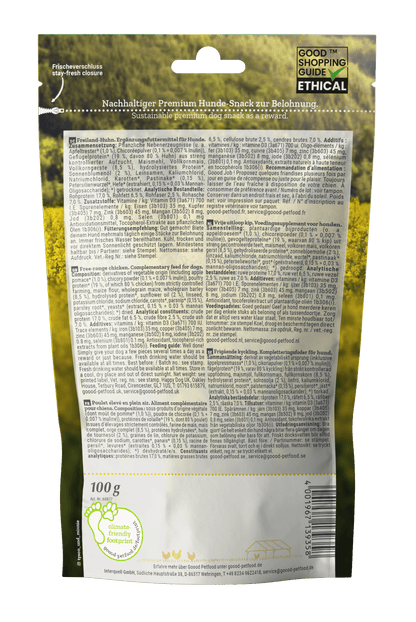 Adult Soft Gooodies - Free Range Chicken dog treats 100g - Pet Supplier Store