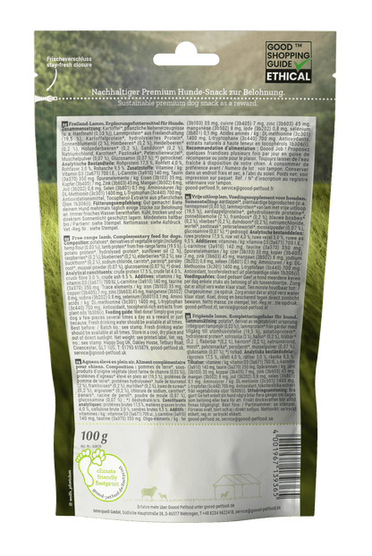 Adult Soft Gooodies - free range lamb dog treats 100g - Pet Supplier Store