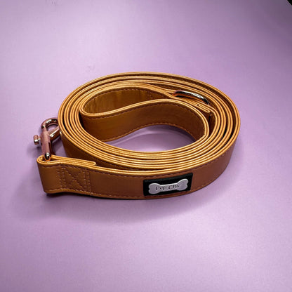 Alfresco Pup vegan leather 5ft dog lead - Pet Supplier Store